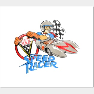 80s 90s Speed Racer Posters and Art